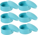 Garneck 6pcs Cookie Tins Cookie Tinplate Box Storage Box Candy Storage Holder Metal Tinplate Biscuit Jar Candy Jar