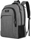 MATEIN Travel Laptop Backpack, 15.6 Inch College School Computer Bag, Grey