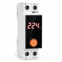 Blackt Electrotech BT74NF 63A Wi-Fi Smart Circuit Breaker | 90-250V Remote Control, Timer & Schedule Function | Compatible with SmartLife, Alexa & Home | On/Off Switch (With Display)