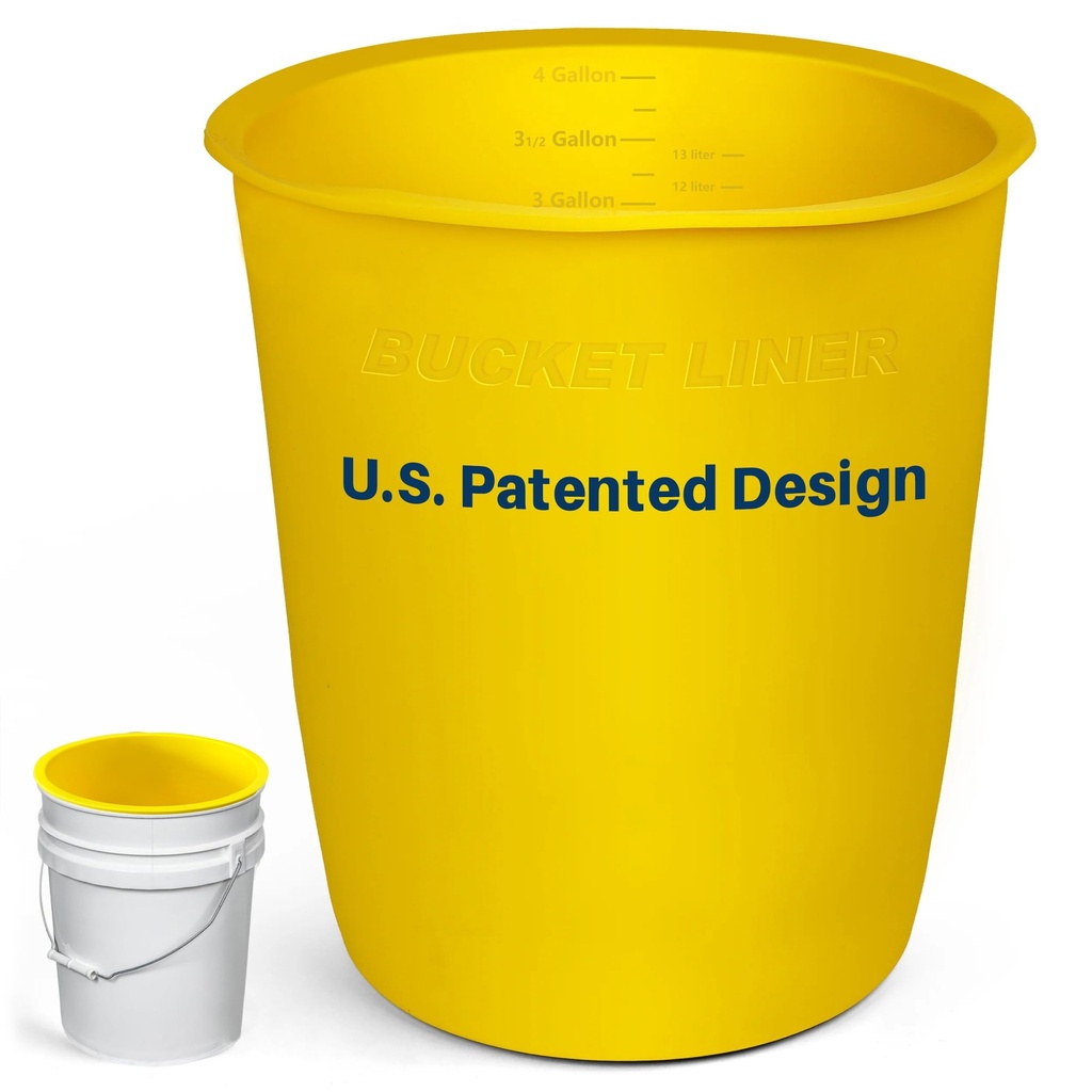 5 Gallon Bucket Liner Reusable Bucket Saver Thinset Mortar Concrete Mix