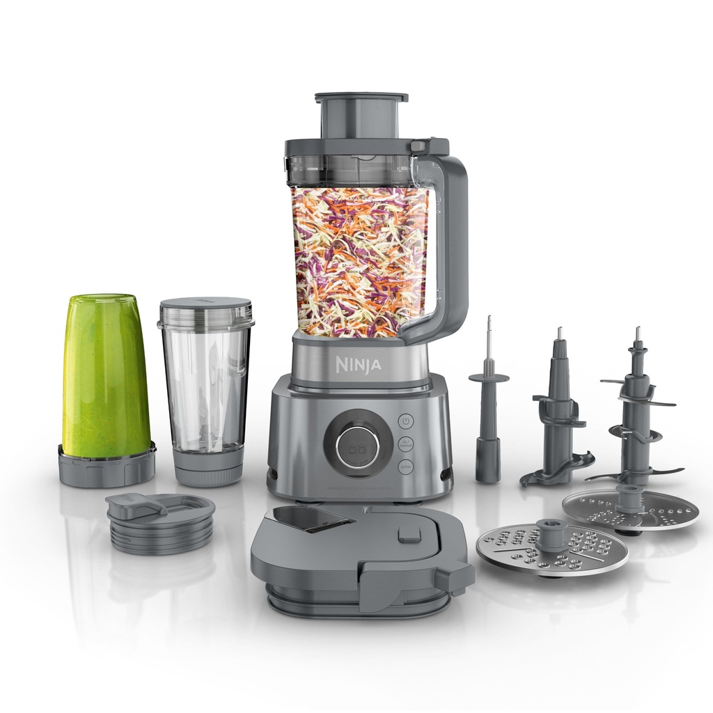 Ninja Foodi Power Blender & Processor System, 7 Functions, Silver, SS401
