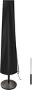 Patio Umbrella Cover Outdoor Umbrella Cover with Rod Waterproof Durable 420D Polyester Fabric Patio Parasol Umbrella Cover for 7 ft to 11 ft Outdoor Umbrella (Black)
