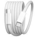 Verilux 240W C To C Cable Fast Charging, 6.6Ft/2M Nylon Braided, 480Mbps Da