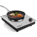 CUSIMAX Electric Hot Plate, 1500W Single Burner, Hot Plate for Cooking