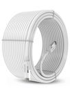 FEDUS Cat6 Ethernet Cable, 10M High Speed 550MHZ / 10 Gigabit Speed UTP LAN Cable, Network Cable Internet Cable RJ45 Cable LAN Wire, Patch Computer Cord Gigabit Category 6 Wires for Modem,WHITE