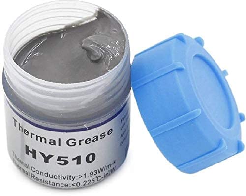 10g Thermal Paste Grey, Silicone Heat Sink Compound Conductive Grease for CPU, GPU, Chipset, Heatsink, PC Cooling – High Performance Thermal Grease for Laptop/Desktop