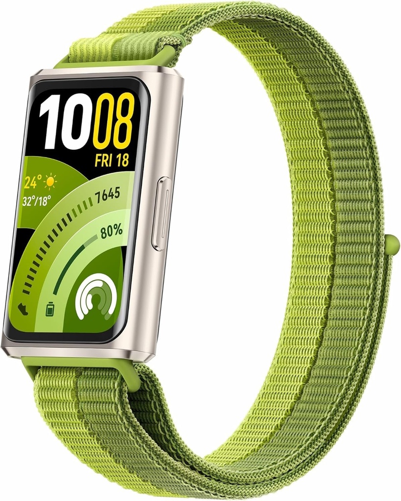Huawei Band 11 Pro Smartwatch with GPS, Aluminium Alloy Case, Large 1.62" Display, Heart Rate and SPO₂, New Sleep Monitoring, Emotional Wellness, Android & iOS (Green)
