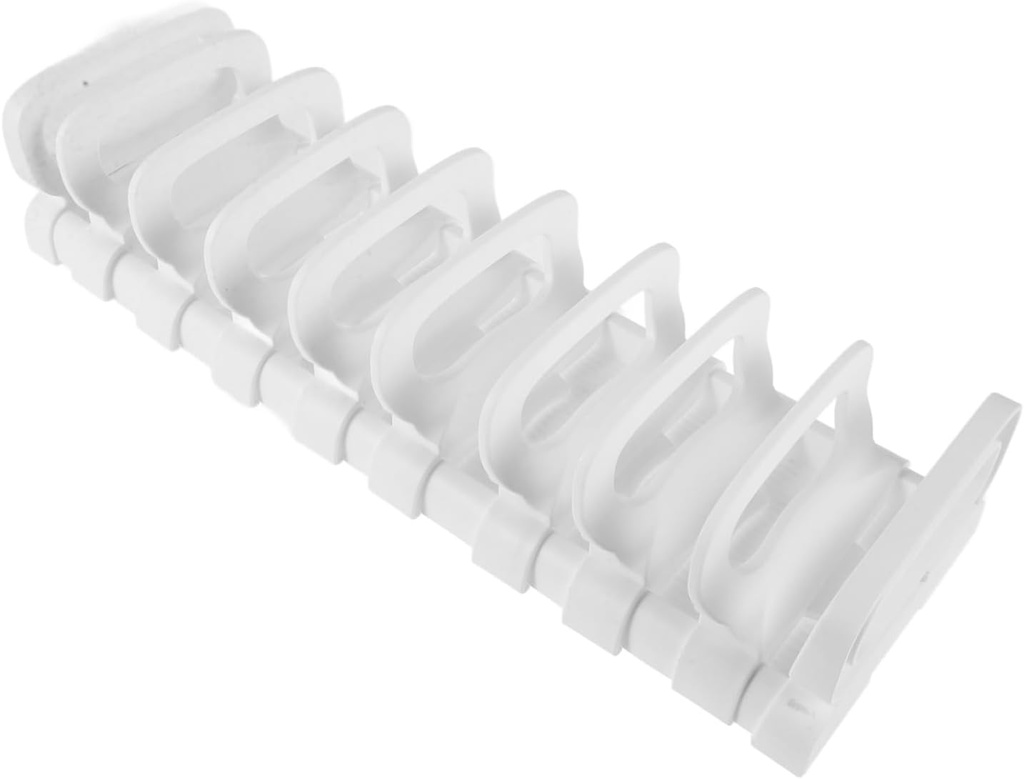 Mobestech Dish Drying Rack Multi-Compartment Storage for Kitchen Counter Compact and Design for Organizing Plates and Dishes Sleek Finish