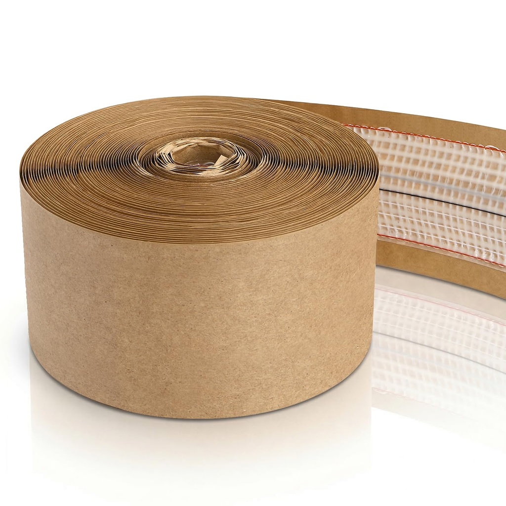 Fasmov Carpet Joining Tape, 4 Inches x 66 ft Carpet Seam Tape, Heat Bond Seaming, Strong Adhesion, DIY Tape for Hardwood Floors, mats, Wall Hanging, Safe