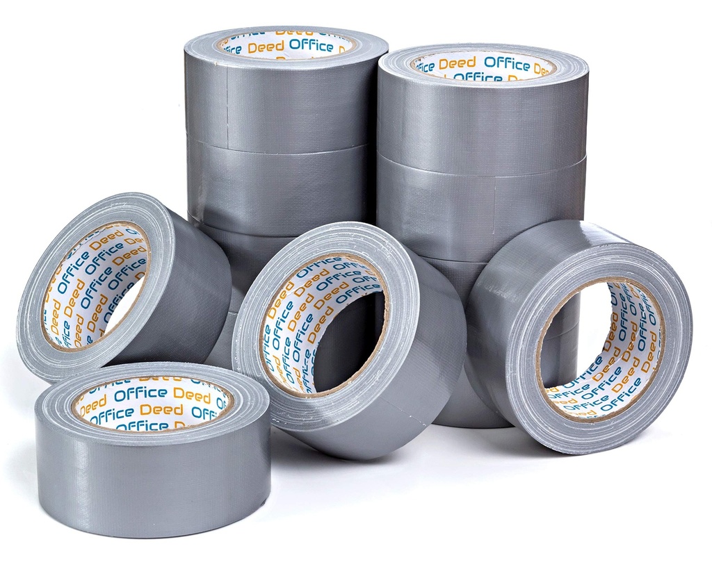 12 Pack Duct Tape Heavy Duty Waterproof, Bulk Silver Tape 30 Yards x 2 Inch