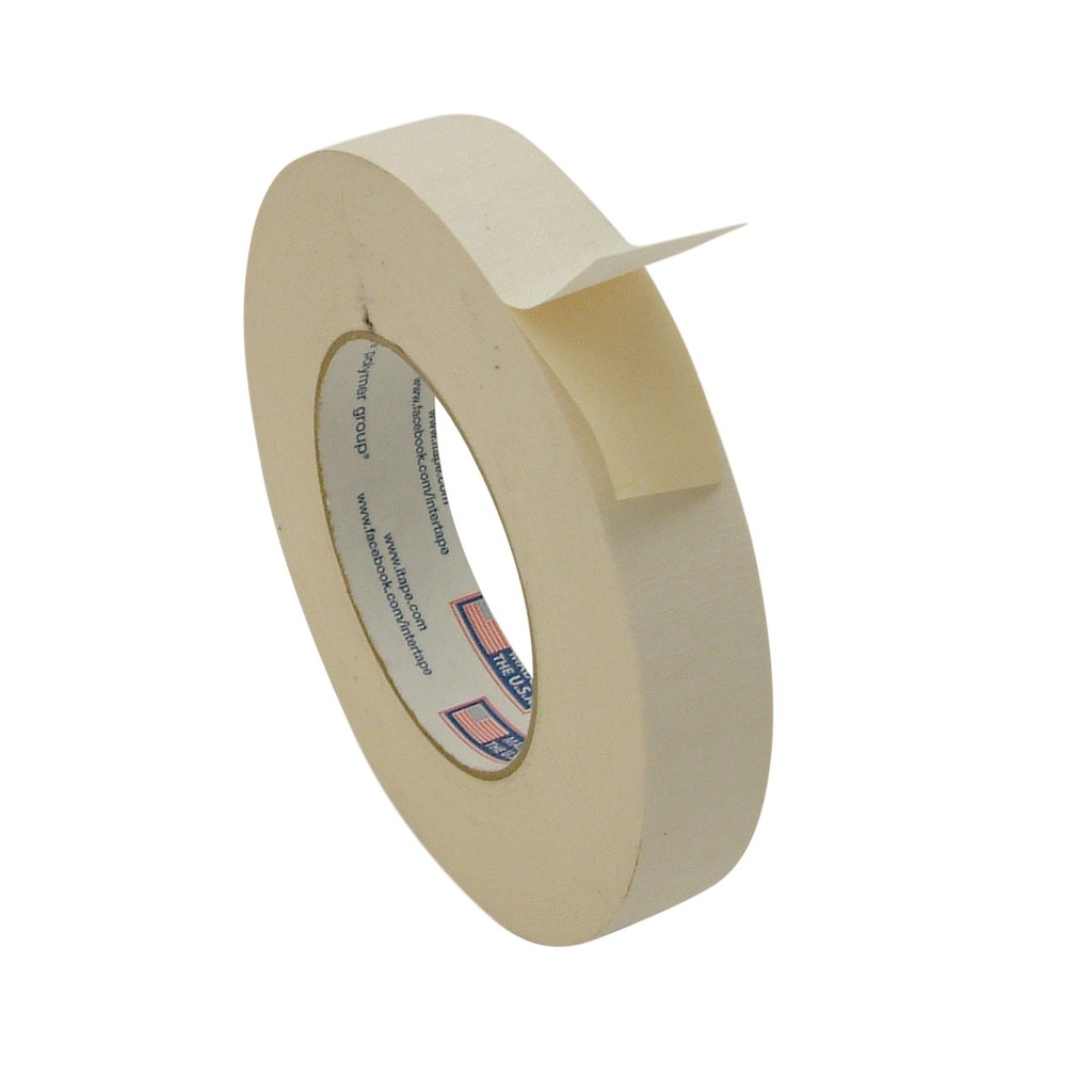 Intertape 591/BEIG136 591 Double Sided Flat back Paper Tape: 1" x 36 yd. 1"
