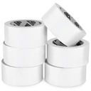 Lockport Duct Tape Heavy Duty Waterproof,20 Yards x 2 Inch,Strong Adhesive Roll for Indoor & Outdoor Repair,No Residue,Tear by Hand - Duct Tape Bulk Value (White, 6-Pack)