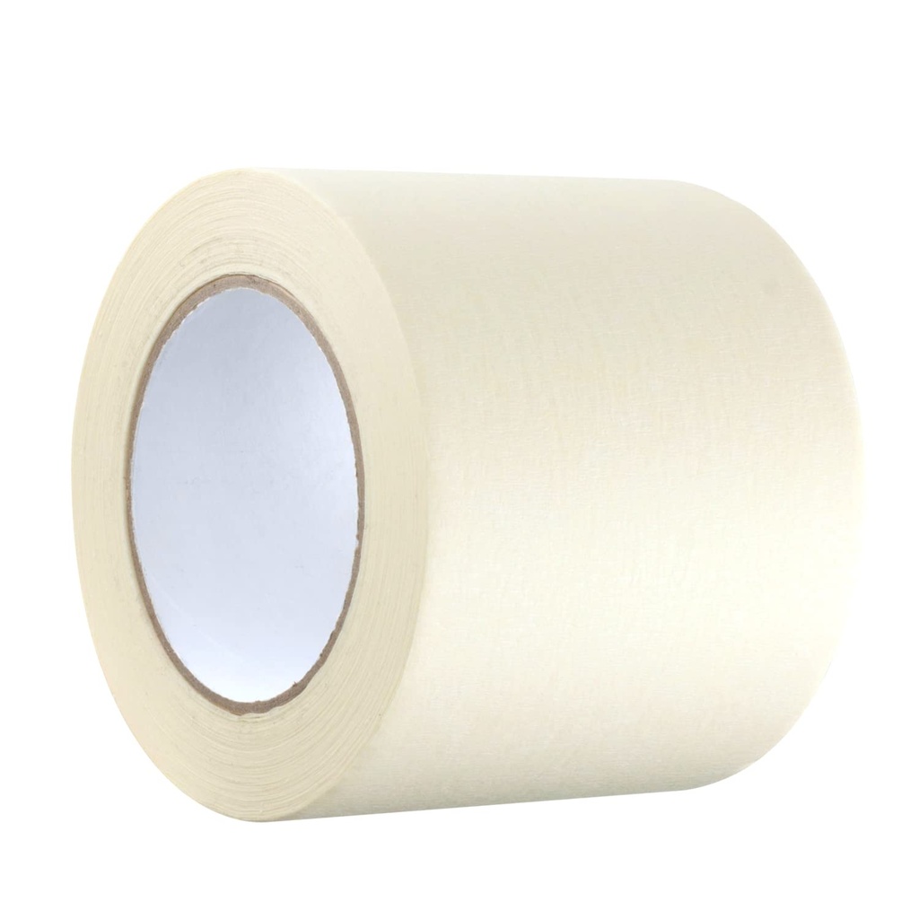 GTSE Wide Masking Tape, 4 inches x 55 Yards (164 ft), Multi-Surface Adhesive Painting Tape, 1 Roll