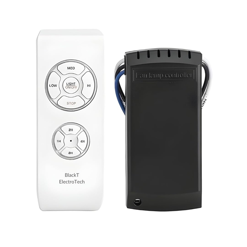 Blackt Electrotech: 230 Volt RF Remote Control Switch for 1 Fan and 1 lamp