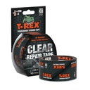 T-REX Ferociously Strong Repair Tape, Sticks to Wet Surfaces, All Weather and UV Resistant, 1.88" x 9 Yards, Clear, 1-Roll (241535)