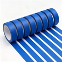 Tavira Blue Painters Tape 1 Inch Wide, UV Resistant Masking Tape, 8 Rolls x 20 Yards
