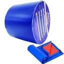 Tarpaulin Repair Tape, 3.15IN*16.4FT Blue Waterproof Tarp Repair Tape Patch, Heavy Duty RV Covers Tent Repair Tape for Truck Camper Travel Trailer Boat Covers