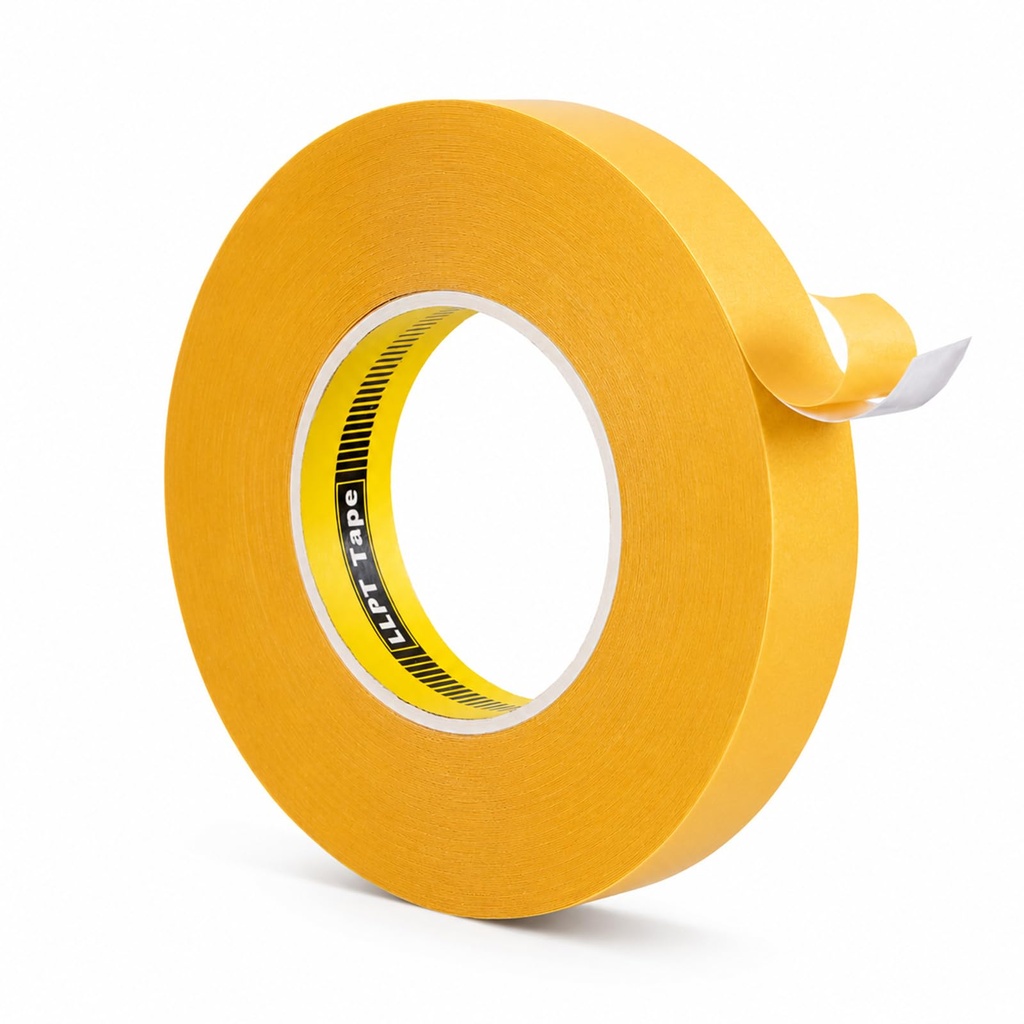 LLPT Double Sided Woodworking Tape, 25mm x 33m CNC Template Tape (WT258)