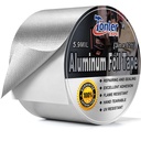 Fiberglass Aluminum Foil Tape 3" x 82ft Flame Retardant Heat Reflective