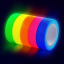 Oskal 5 Pcs Neon Duct Tape Bright Colors, 18 ft x 0.5 in, Tape Rolls