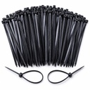 Shivansh Technology Nylon Cable Zip Tie Black 12"inch | 300x3.6 mm | 100pcs