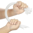 Hian 12-Inch White Zip Ties, 100-Pack – Heavy-Duty, UV-Resistant, Self-Locking Cable Ties for Indoor & Outdoor Use (White- 300mm x 4mm)