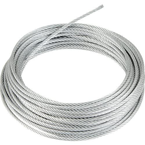 PK 2mm Dia. 25M Length Stainless Steel Wire Rope Cable for Hoisting