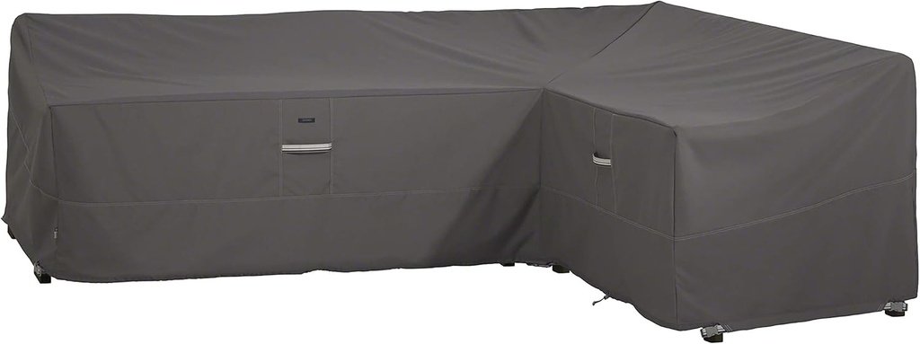 Classic Accessories Ravenna Water-Resistant 104 Inch Patio Right Facing Sectional Lounge Set Cover, Patio Furniture Covers