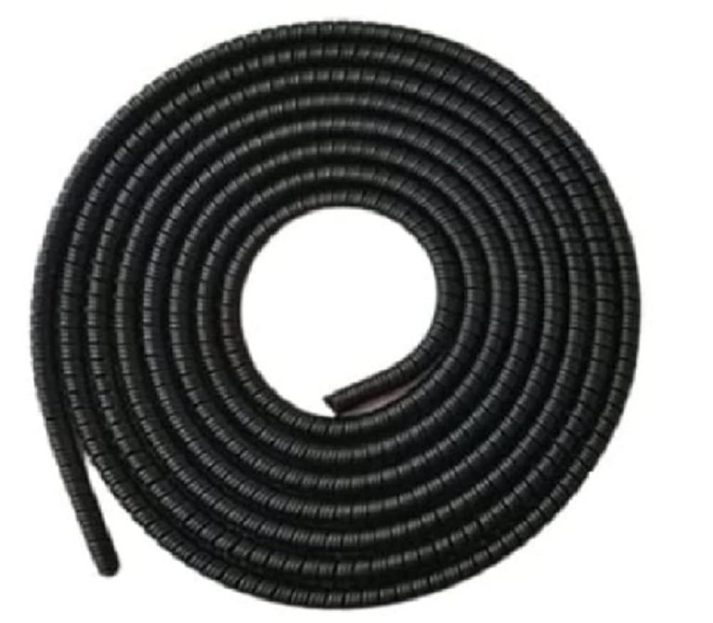 Spiral Cable Protector, Chargers Cable Protector Data Cable Protective Sleeve, Headphone Saver, Charger Protective Cover for Phone USB Prevent Pets from Biting The Cable (Black)