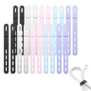 Verilux® 20Pcs Adjustable Cable Organisers, 5.12 inches Wire Organiser