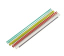 Fiber Sleeve, 45mm, 1000pcs (250 RED/GREEN/YELLOW/CLEAR)