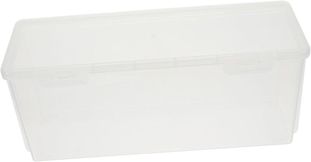 Ciieeo Transparent Plastic Bread Box for Kitchen and Bakery Medium Sized Fresh Keeping Container Stylish Loaf Storage with Safe Odor Material for Home and Shop Use