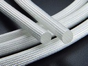 3mm Fiberglass Insulation Sleeves, silicone coated, Wire sleeve, sleeve for good wire protection 1 Meter