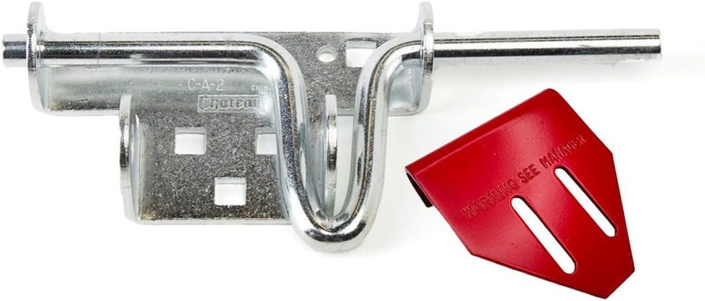 Mini Storage Garage Door Slide Bolt Latch Security Kit