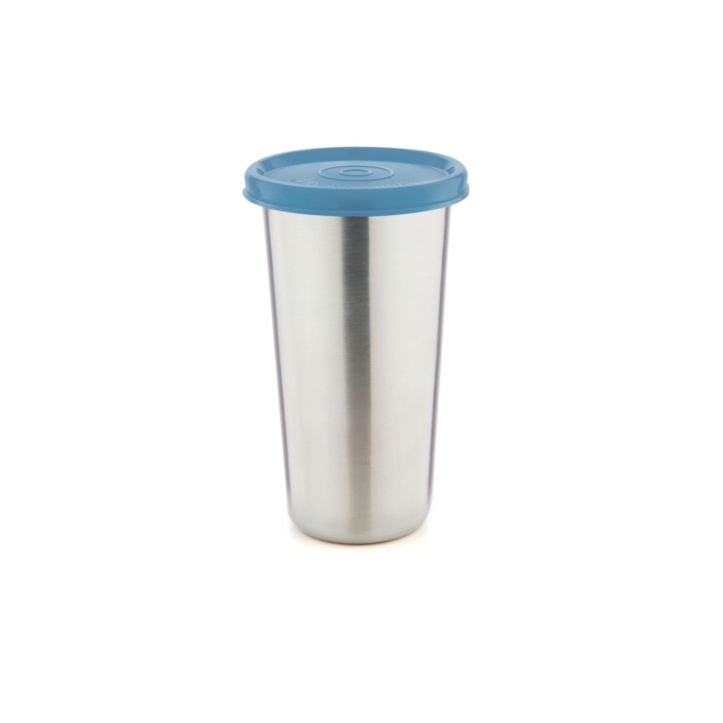Signora Ware Stainless Steel Mini Tumbler, 300ml, E Blue, Airtight & Leakproof, Ideal for Gym, Yoga, Office, Picnics & Travel