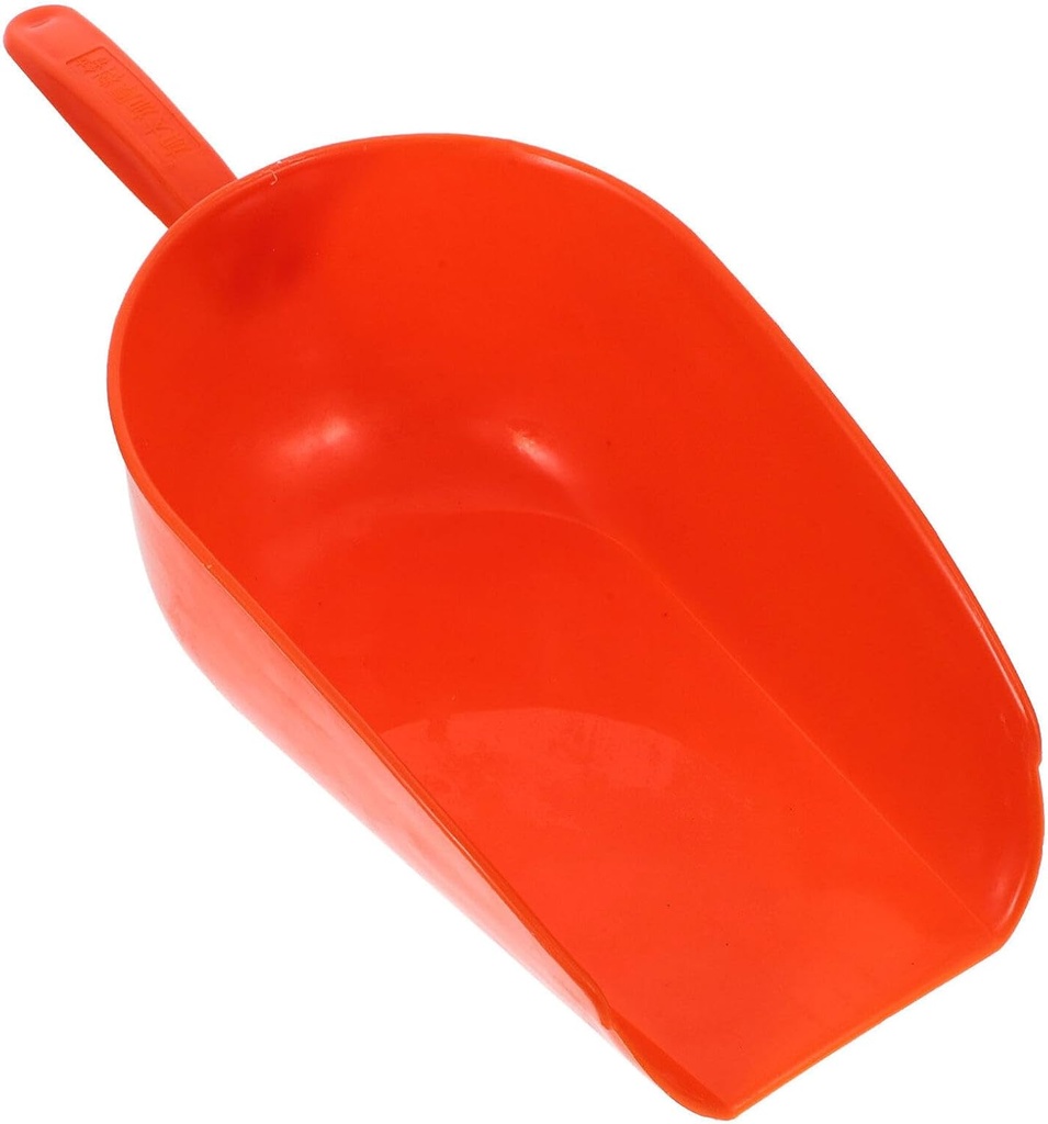 Yardwe Large Grain Scoop Farm Animal Feed Scoop Reusable Plastic Poultry Feeding Tool
