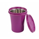 Signora Ware Stainless Steel Tumbler, 400ml, Emagenta, Airtight & Leakproof, Ideal for Cold Beverages, Office, School, Home & Outdoor Use