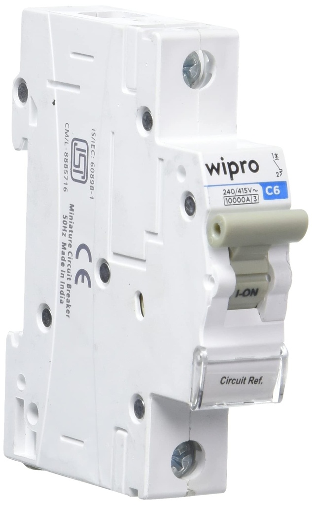 Wipro MCB 6A SPC - Pack of 2