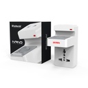 Goldmedal Nano 3 Pin Plug Travel Adaptor with Mobile Stand