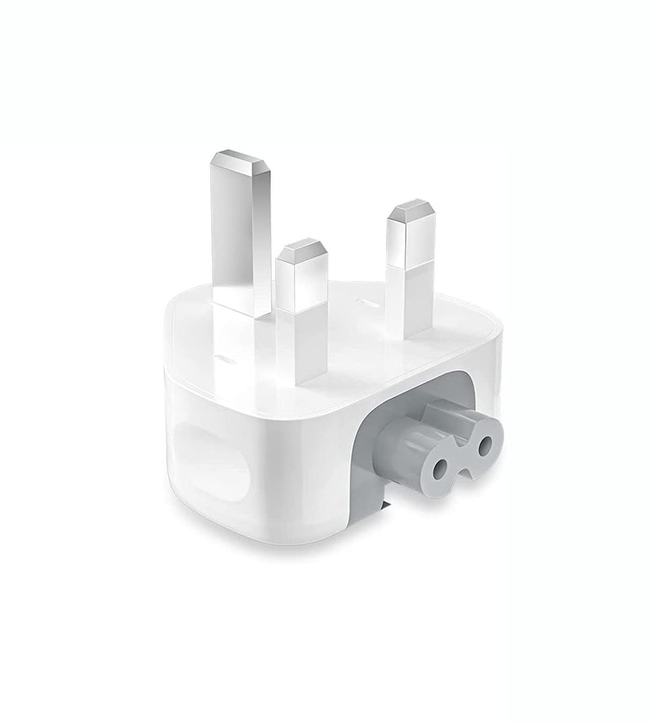 Etzin Mac AC Power Charger Adapter United Kingdom Wall Folding Plug Duckhead, 3 Pin UK Plug Converter Travel Charger UK Standard Adapter Compatible with MacBook Air/Mac iBook/iPhone/iPod EPL-1004P