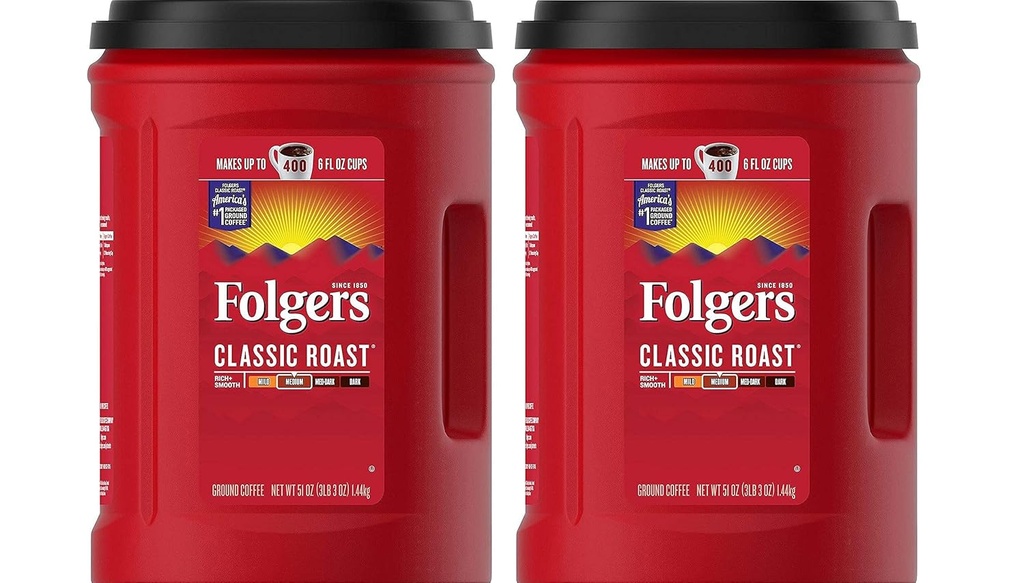 Folgers Classic Roast Ground Coffee (51 oz.), 2 Pack (Limited Edition)