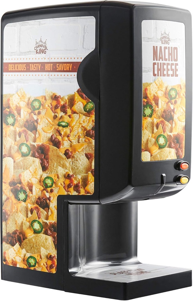 Carnival King CD225 Peristaltic Cheese Sauce Dispenser - 120V, 225W, Black