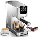 KEENSTAR 20Bar Espresso Machine with Rapid Cold Brew, Hot & Iced Coffee Machine, Espresso Maker with Milk Frother Steam Wand, Touch Screen with 40oz Water Tank for Latte, Cappuccino, Gift