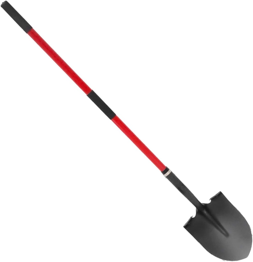 Landscape Shovel Steel Head with Fiberglass Handle