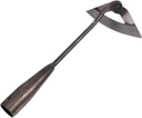 BESPORTBLE Handheld Steel Cultivating Hoe Durable Plowing Tool for Gardening and Weeding Ergonomic Design for Easy Grip and Efficient Outdoor Planting
