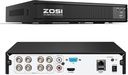 ZOSI H.265+ 5MP 3K Lite CCTV DVR 8 Channel Full 1080p, AI Human Vehicle Detection, Remote Access, Hybrid Capability 4-in-1(Analog/AHD/TVI/CVI) Surveillance DVR for Security Camera (No Hard Drive)
