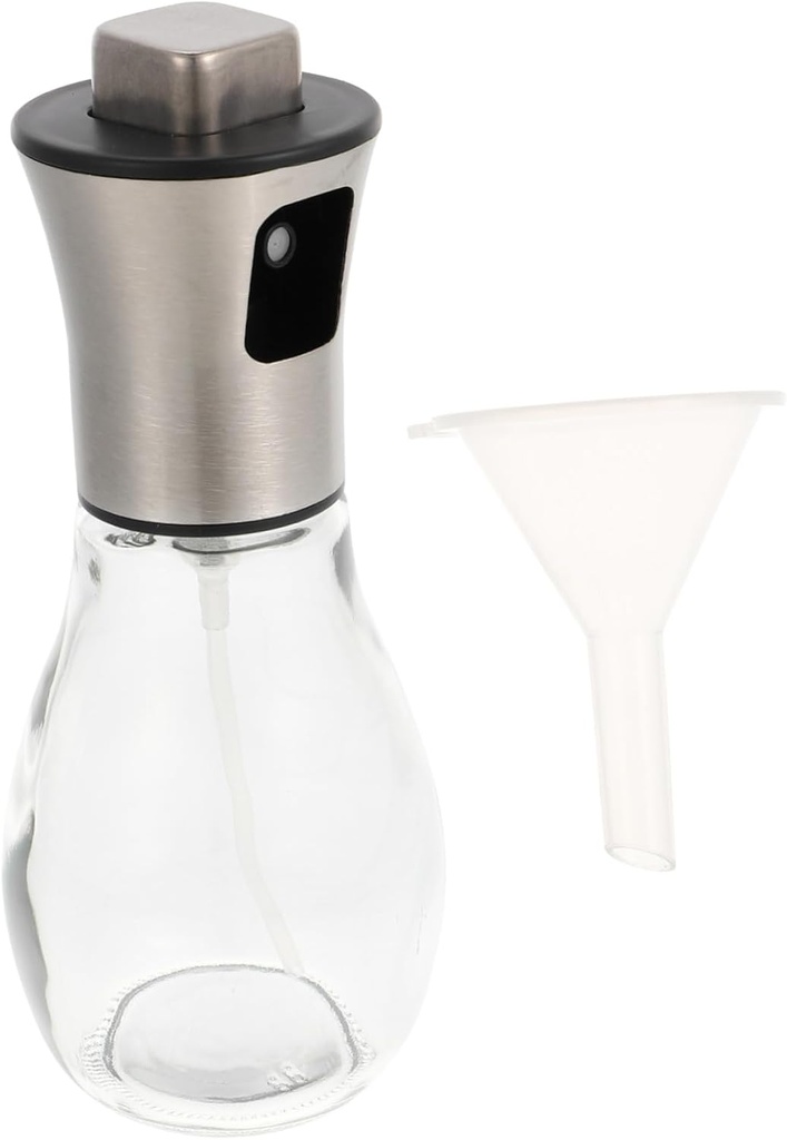 Convenient Oil Spray Bottle Food Grade Dispenser for Cooking Healthy Oil Control for Grilling Baking Salads Design
