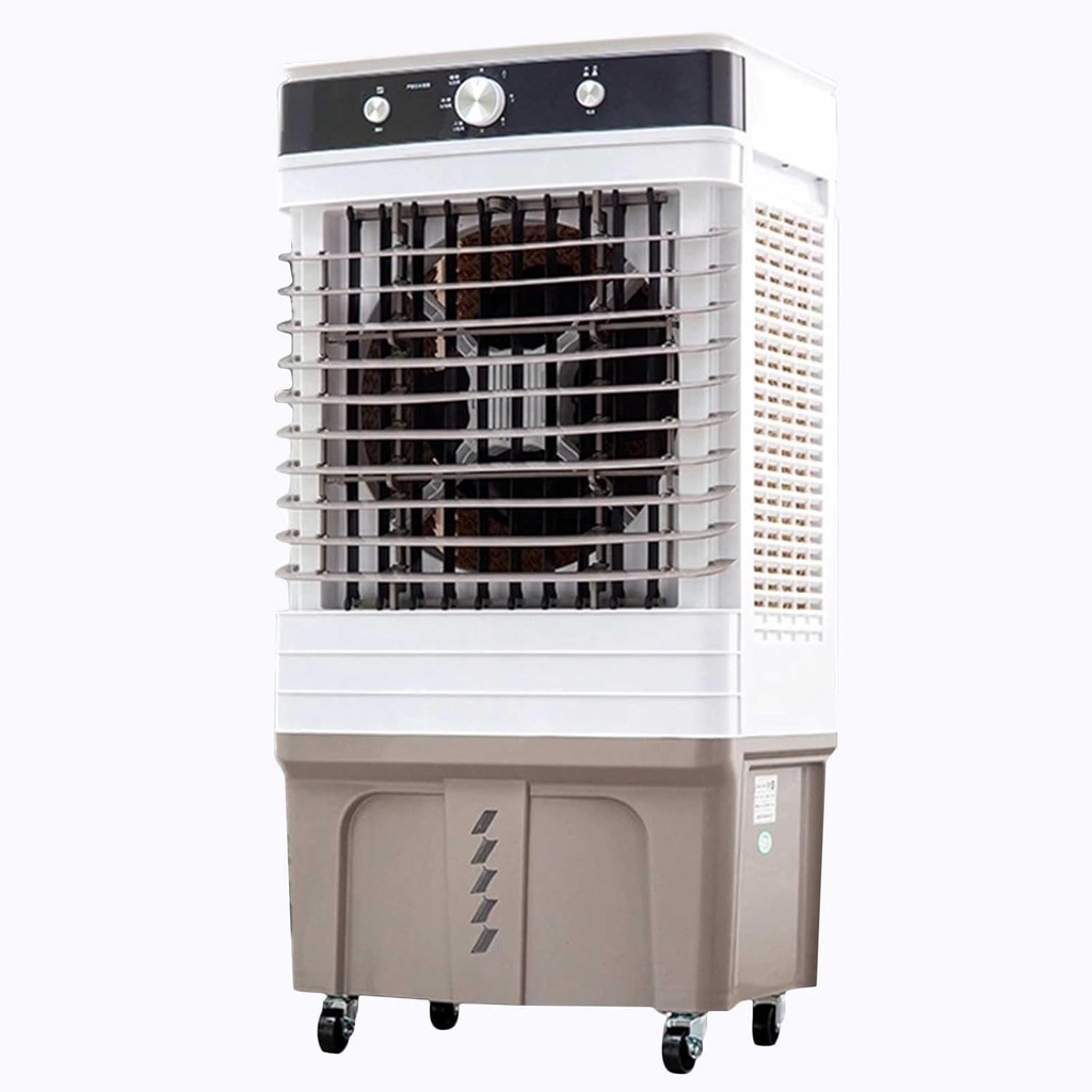 Evaporative Air Cooler, Portable Cooling Fans with ​11Gal Water Tank, 3 Speed 120° Oscillation for Home, Office, Garage