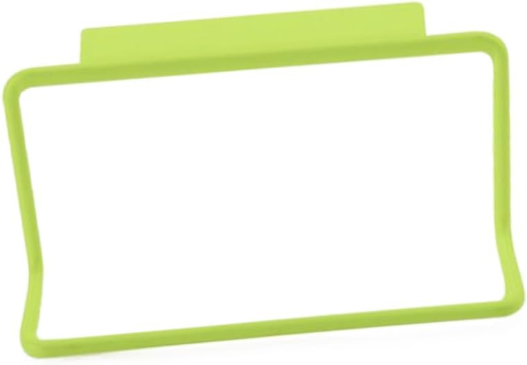 Multipurpose Over Door Towel Rack Single Lever Bathroom Wall Towel Bar Green Easy to Install No Tools Required Cabinet Door Mounted Clothes Hanger Hook for Hotel and Home Use