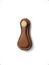 Brown Leather Cabinet Knobs 2 Pack Leather Pulls Handles for Cabinets Drawers Dressers Bathroom